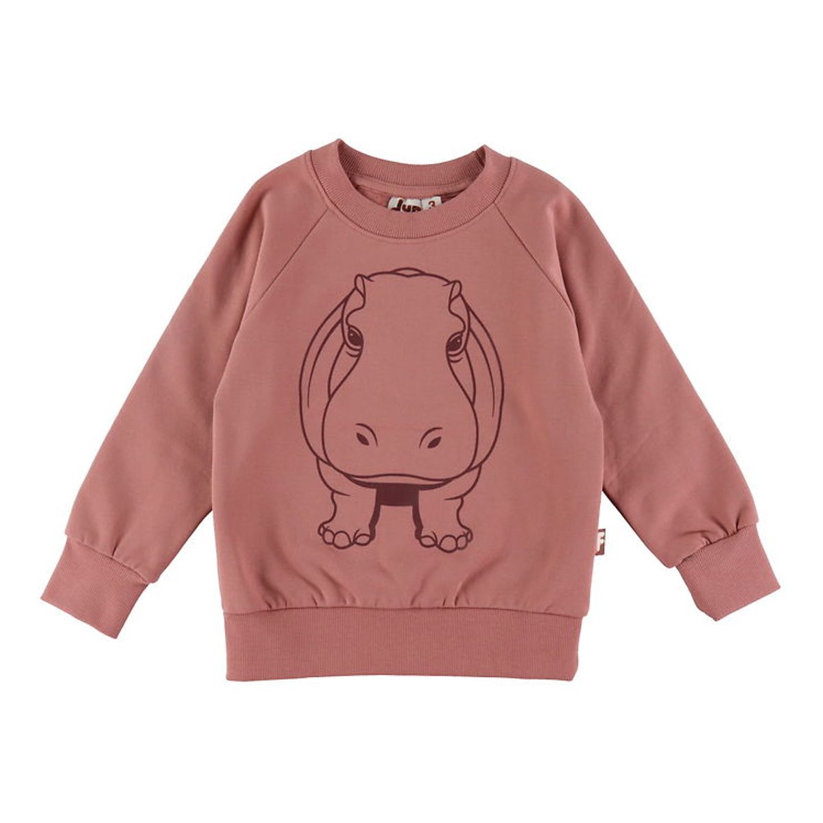 DYR-Cph Sweatshirt - Dyrbellow - Antique Rose Outline Flodhest