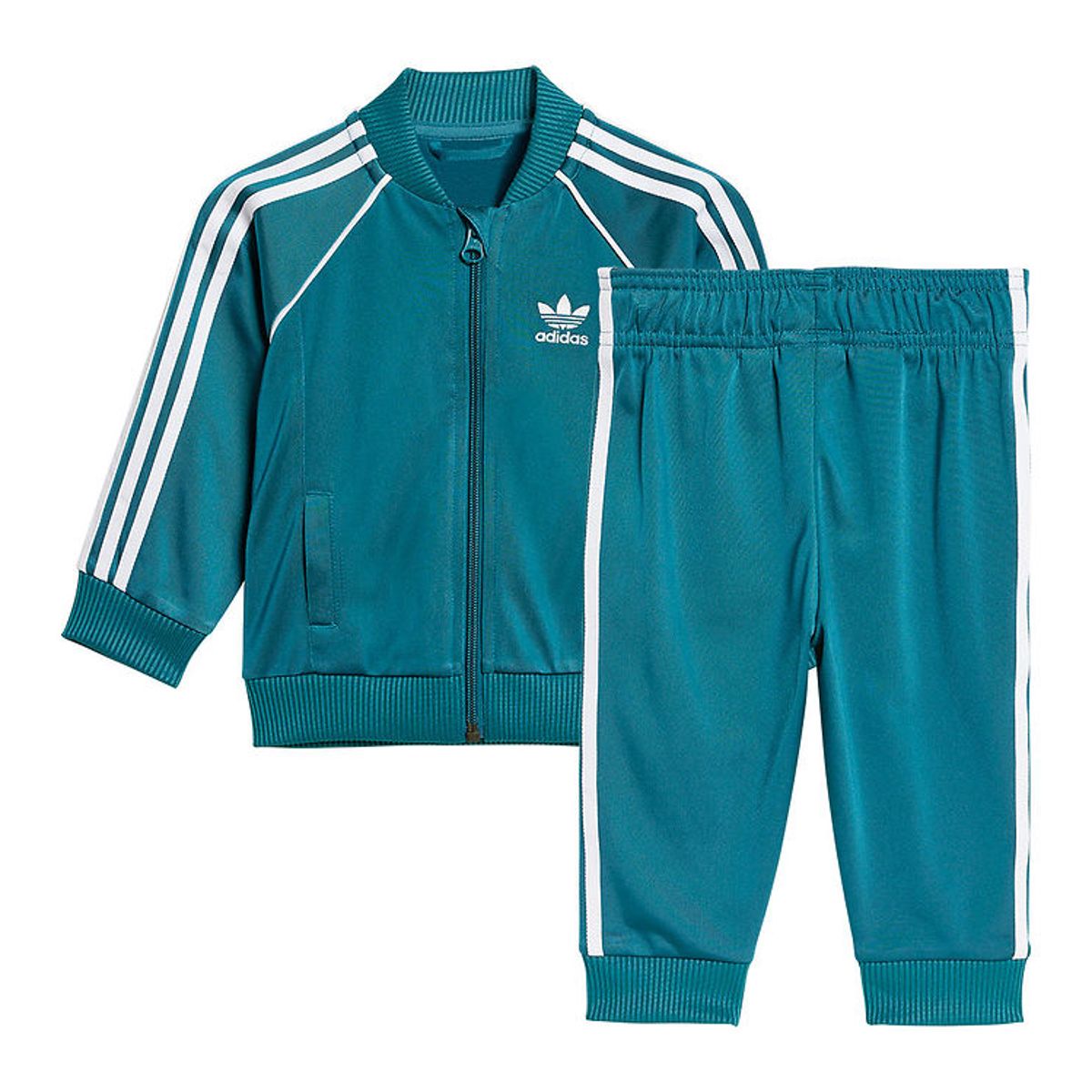 adidas Original Træningssæt - SST - Grøn/Hvid