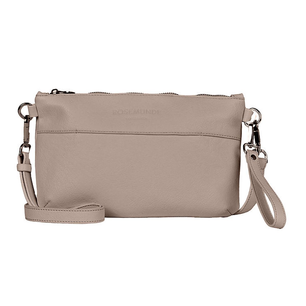 Rosemunde Clutch - Vegan - Grey Black/Oxid