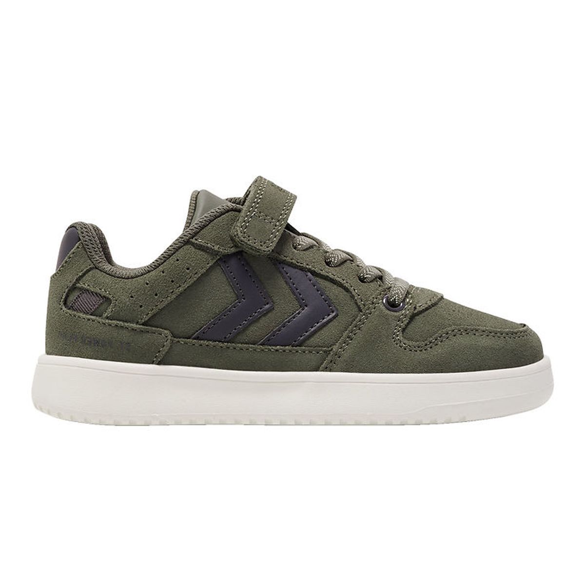 Hummel Sko - ST. Power Play Suede JR - Dusty Olive