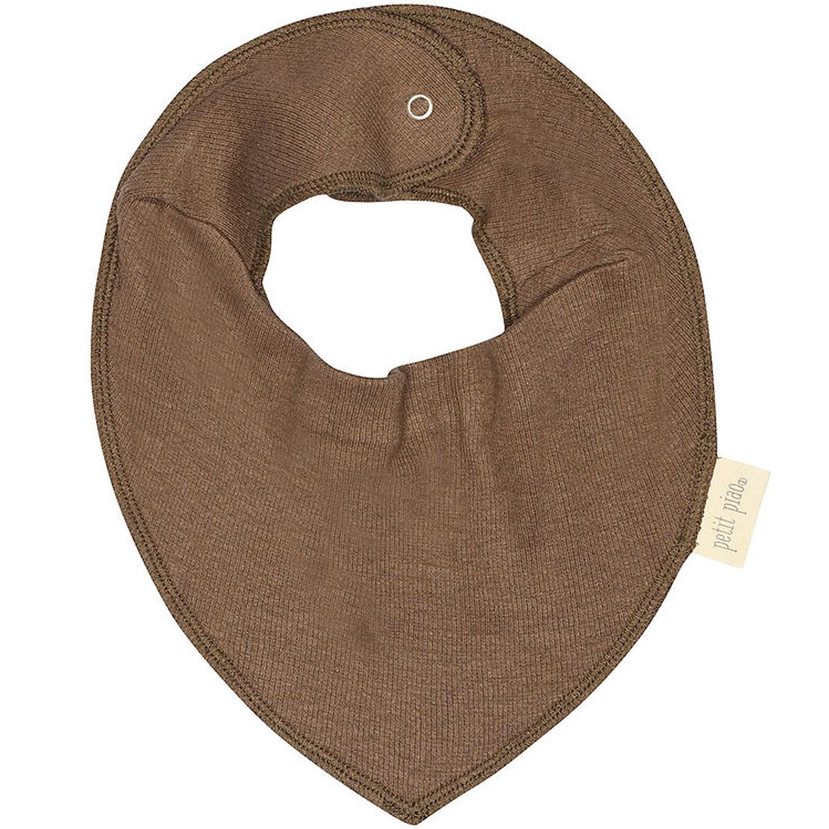 Petit Piao Savlesmæk - Rib - Modal - Chocolate Brown