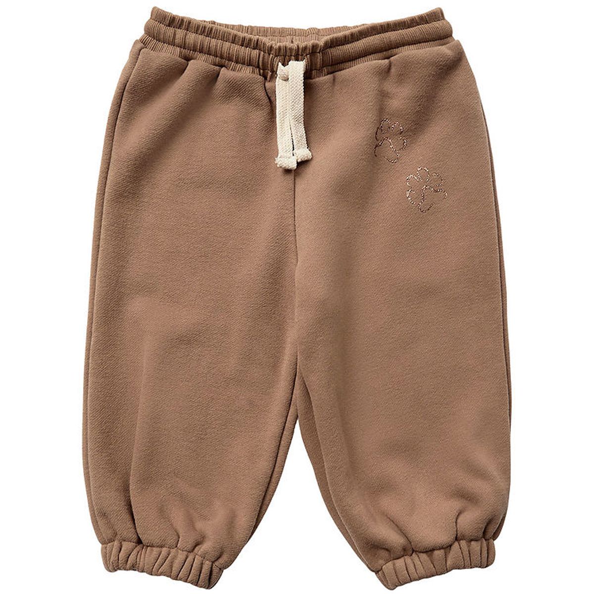 Sofie Schnoor Sweatpants - Cashew Brown m. Print