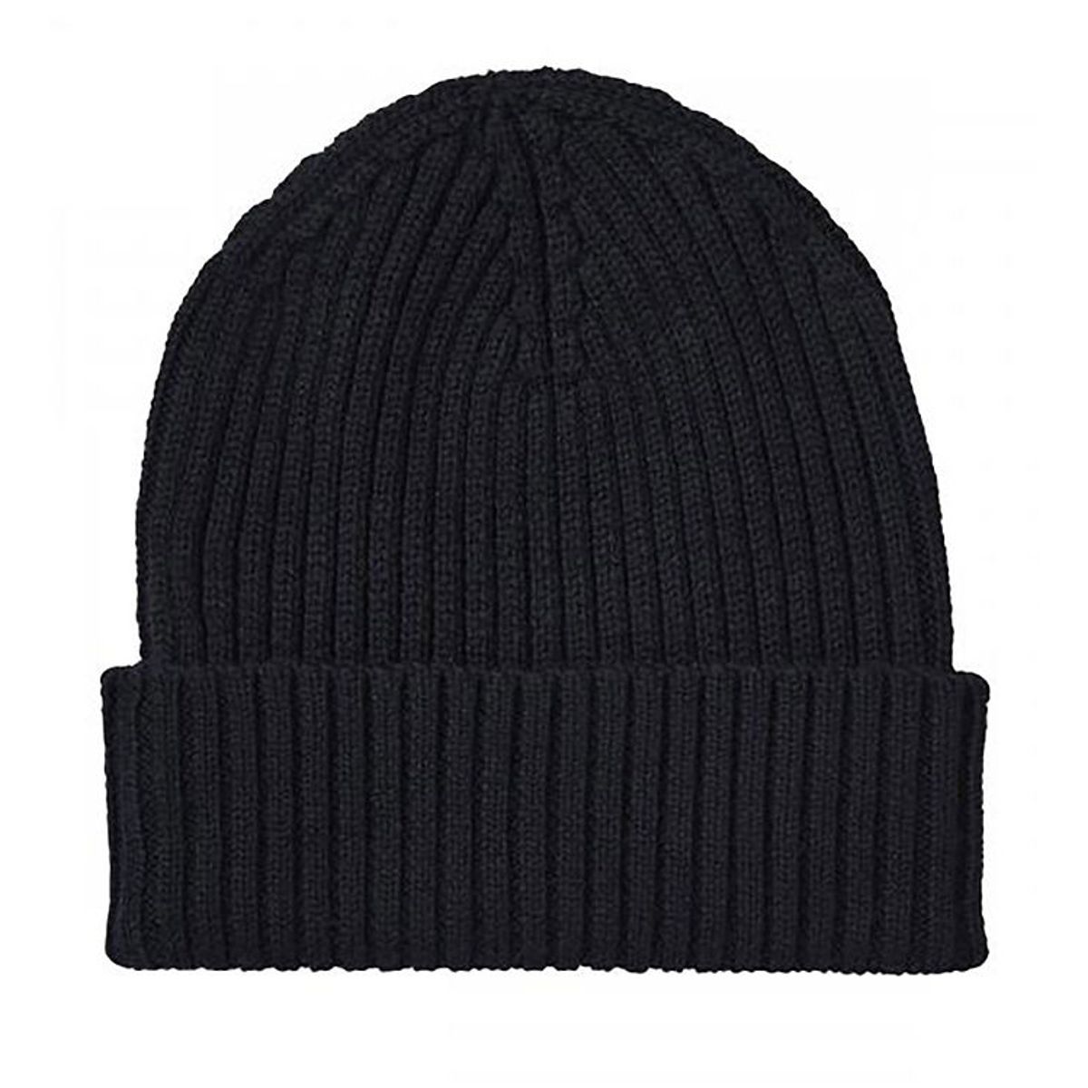 FUB Hue - Uld - Rib Beanie - Dark Navy