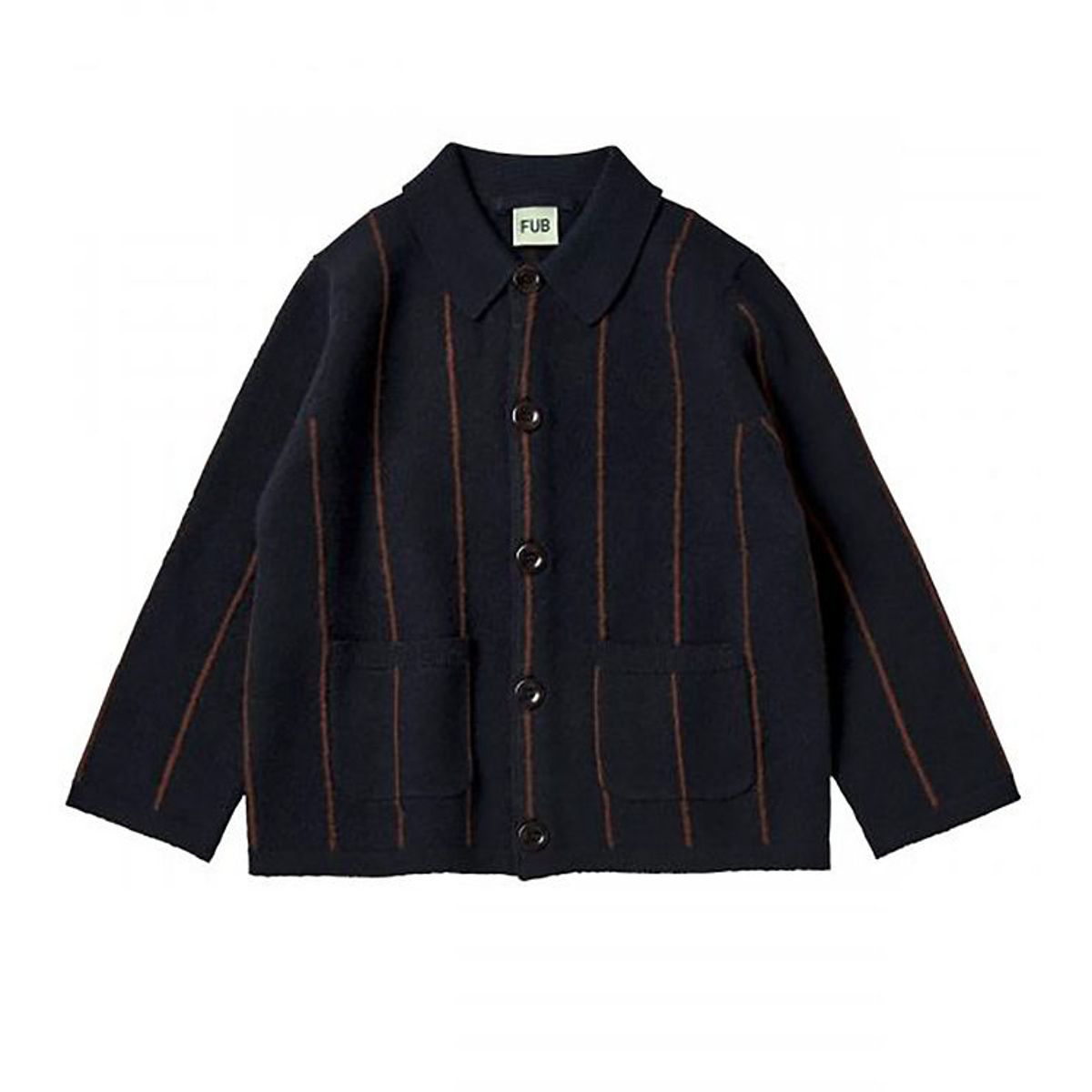 FUB Cardigan - Uld - Dark Navy