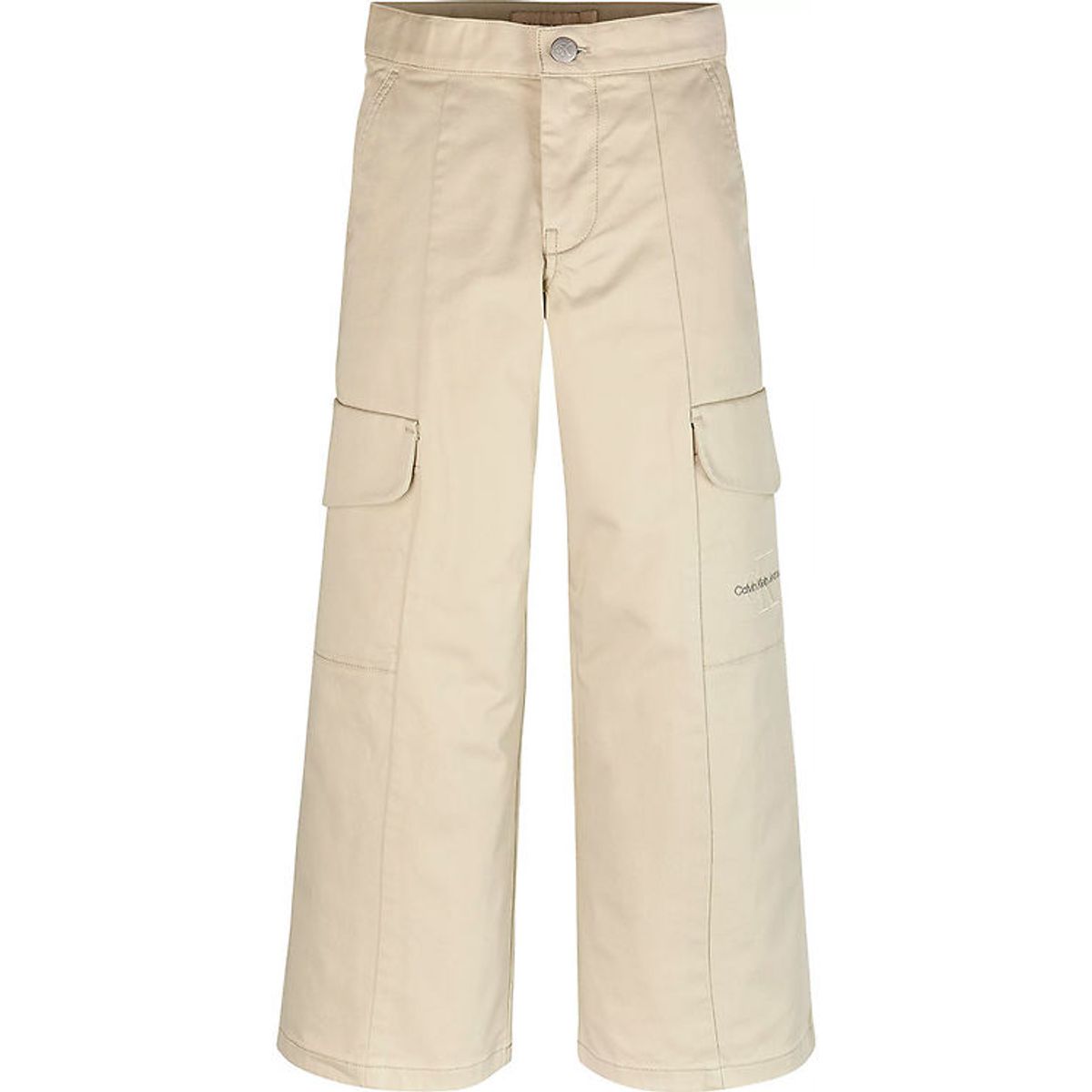 Calvin Klein Bukser - Clean Utility Cargo - Pelican