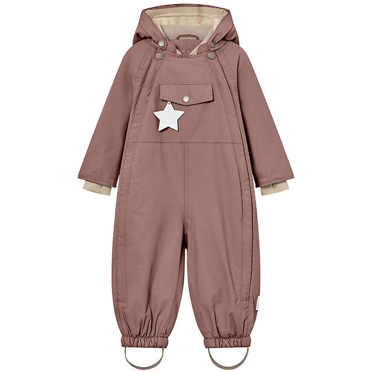 Mini A Ture Flyverdragt - Wisti Fleece - Light Plum