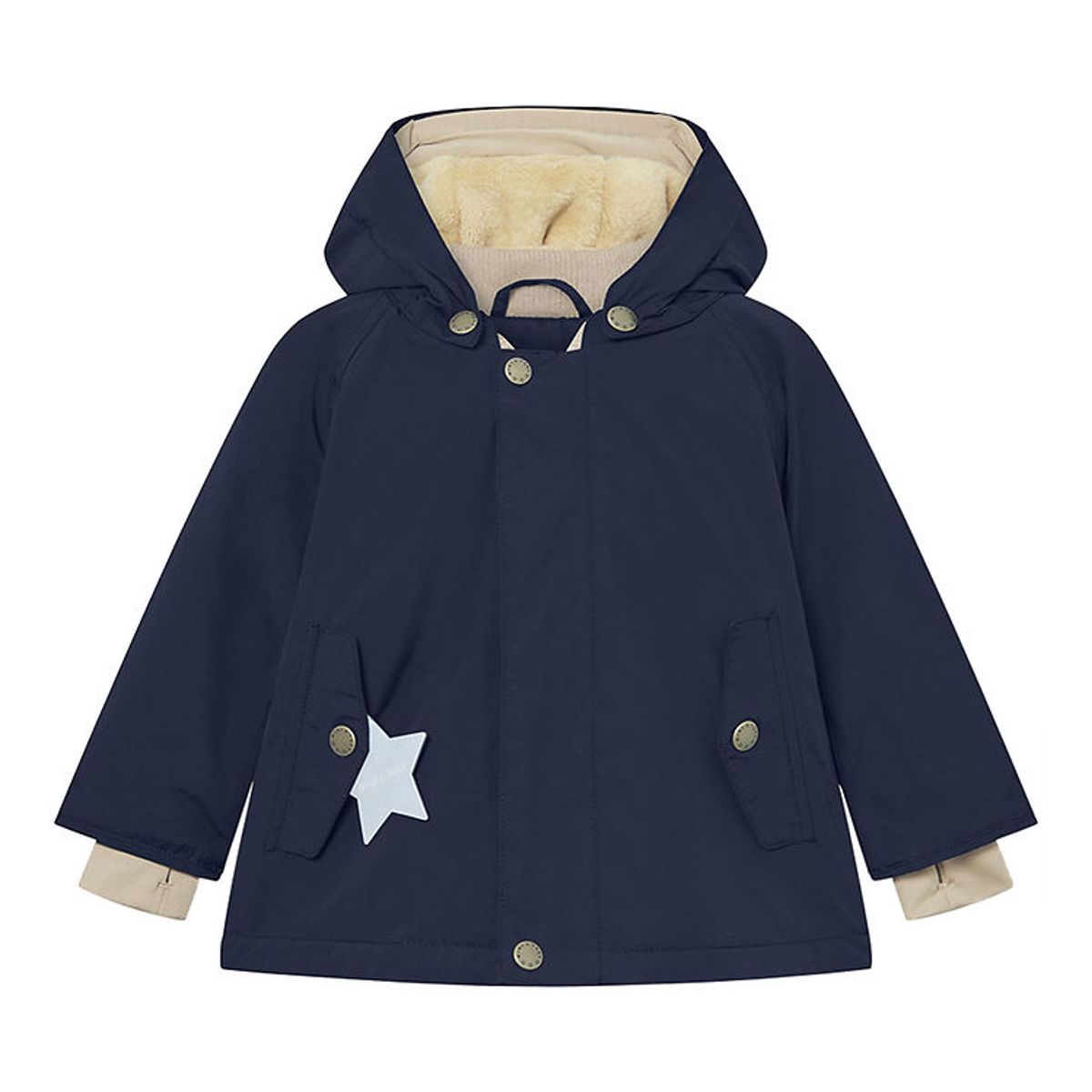 Mini A Ture Vinterjakke - Matwally Fleece - Outer Space