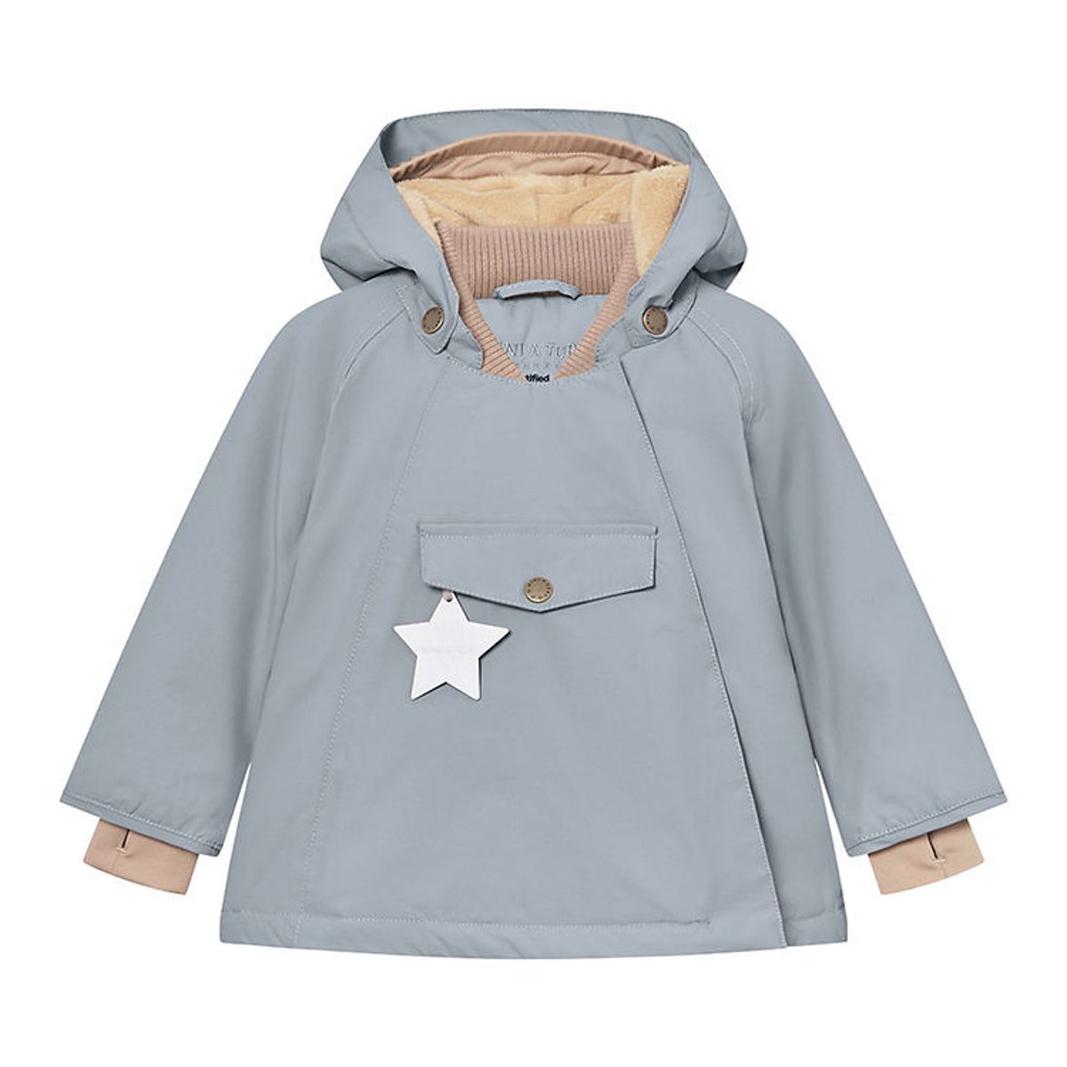 Mini A Ture Vinterjakke - Wang Fleece - Citadel Blue