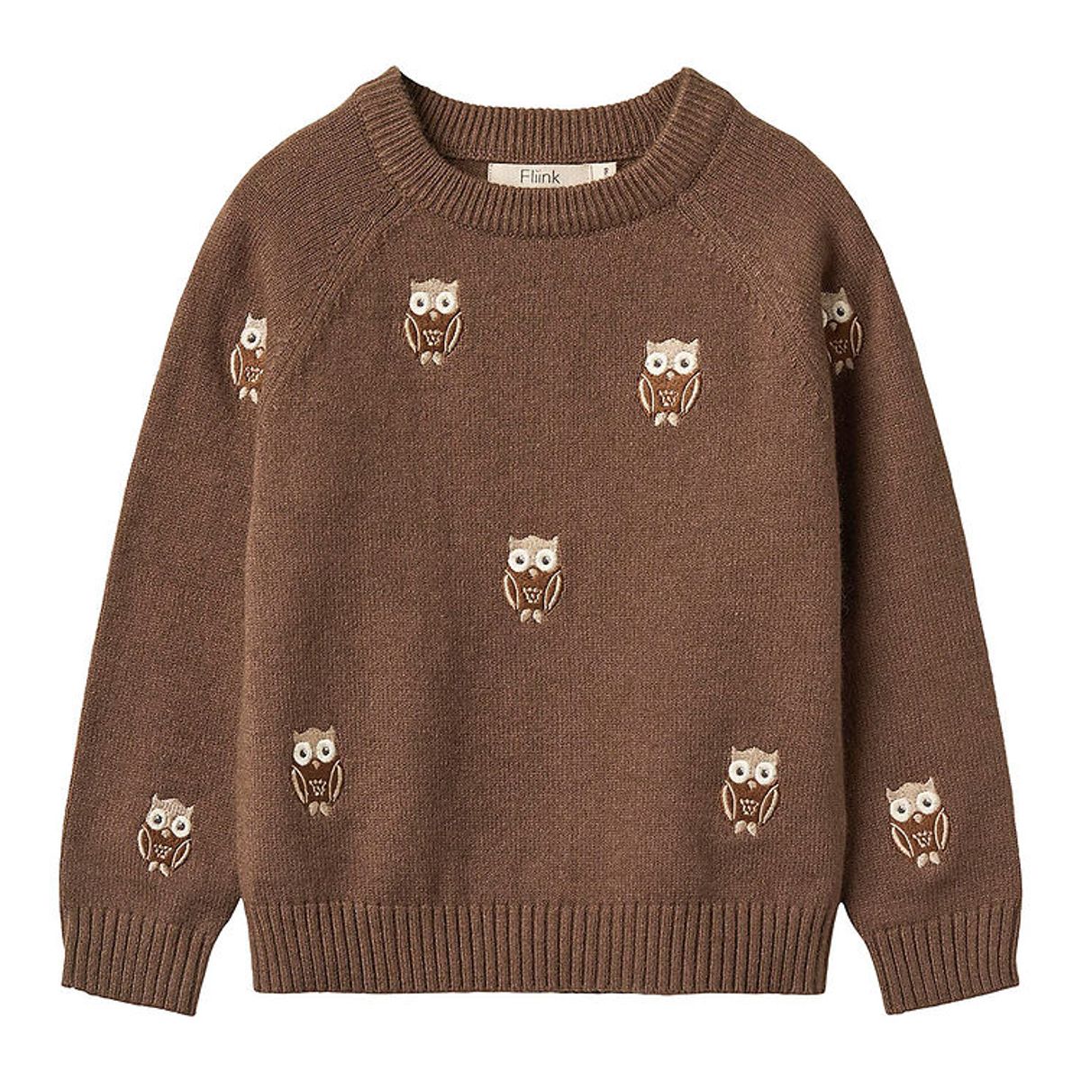 Fliink Bluse - Alon Owl - Pullover - Carafe