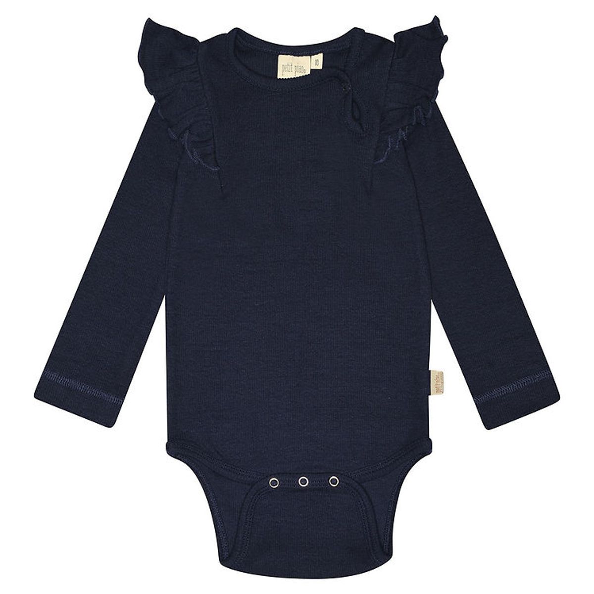 Petit Piao Body l/æ - Rib - Modal - Indigo Plum