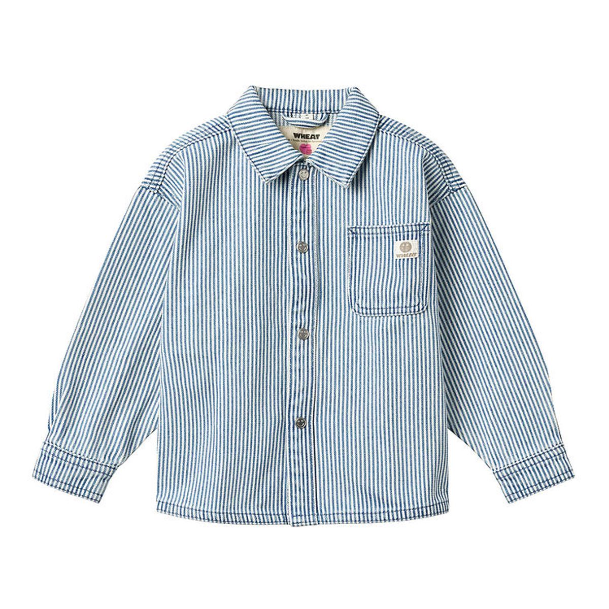 Wheat Skjorte - Denim - Ink Stripe