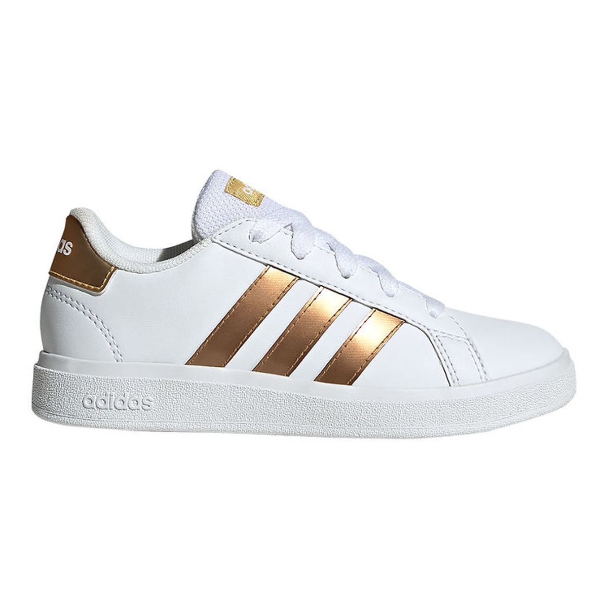 adidas Performance Sko - Grand Court 2.0 K - Hvid/Guld