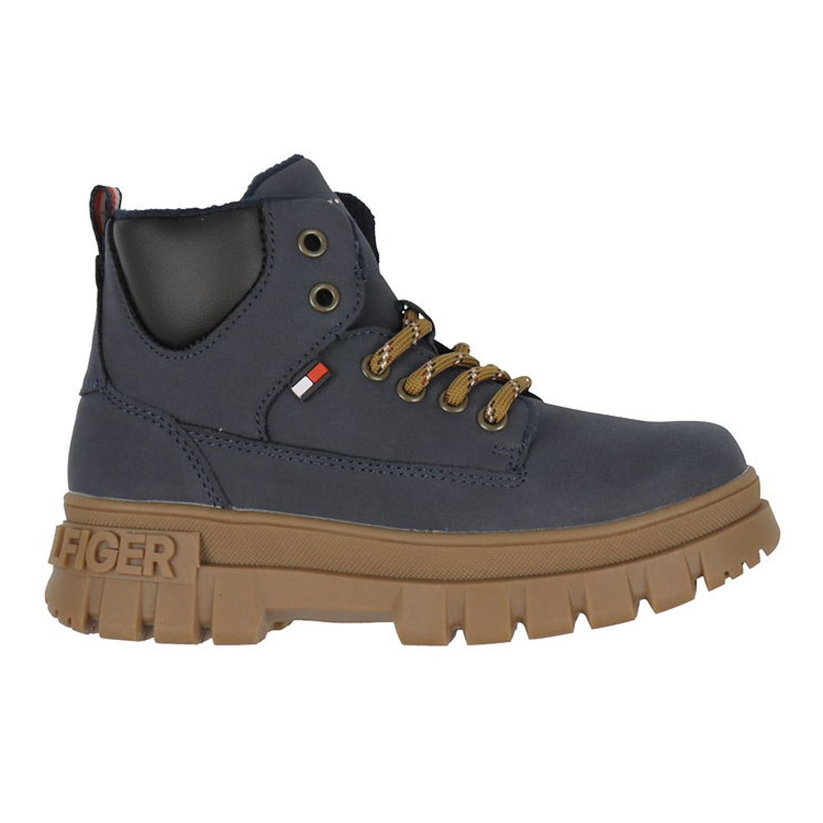 Tommy Hilfiger Støvler - Lace-Up - Blå