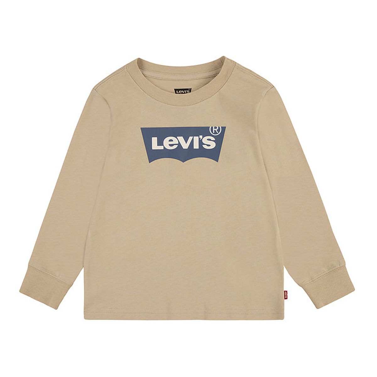 Levis Bluse - Safari/Navy m. Logo