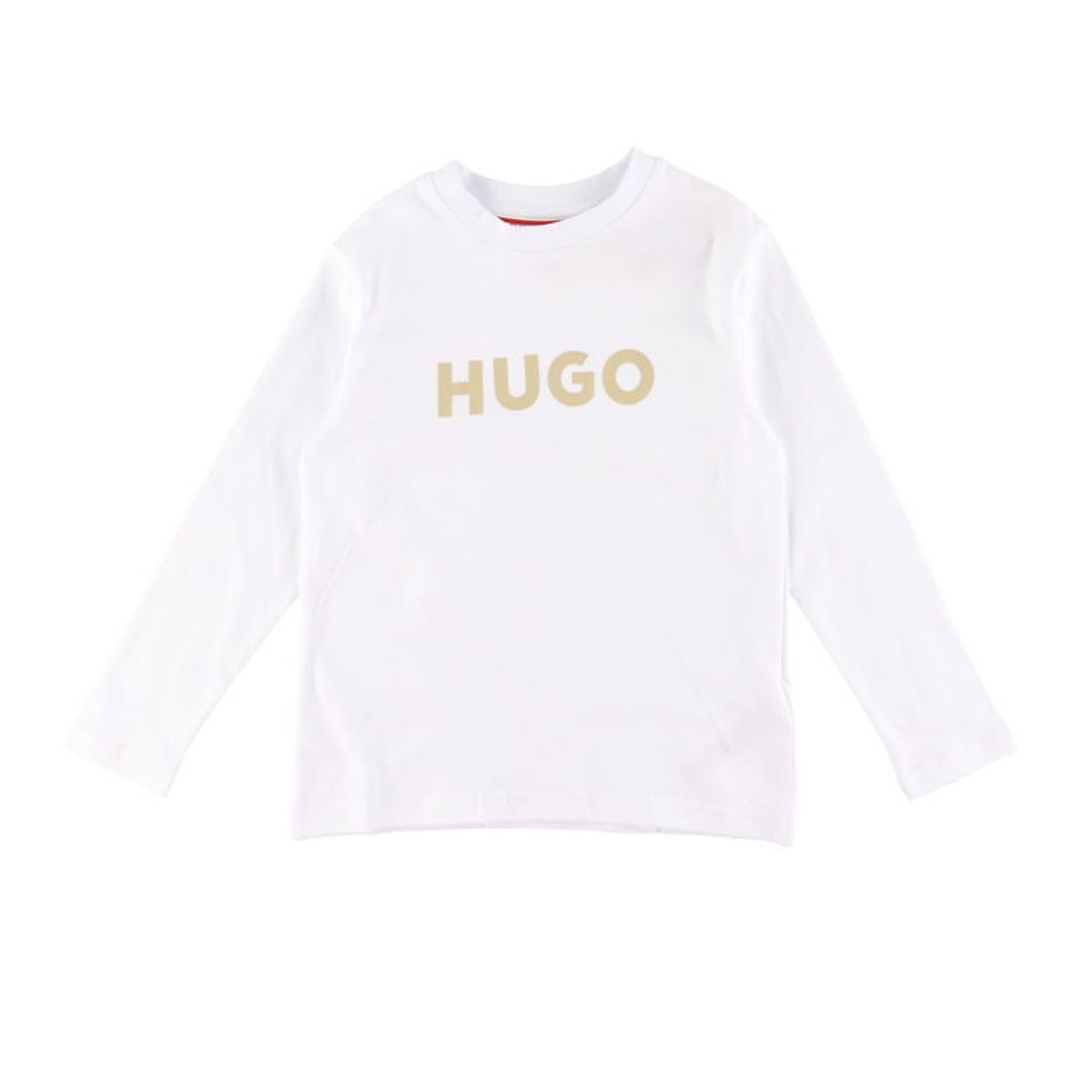 HUGO Bluse - Hvid m. Beige