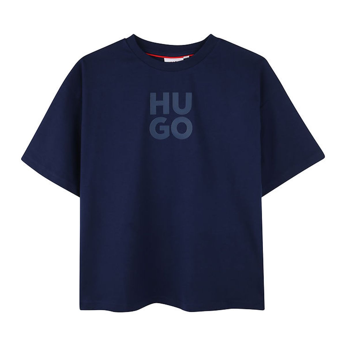 HUGO T-shirt - Medieval Blue m. Logo