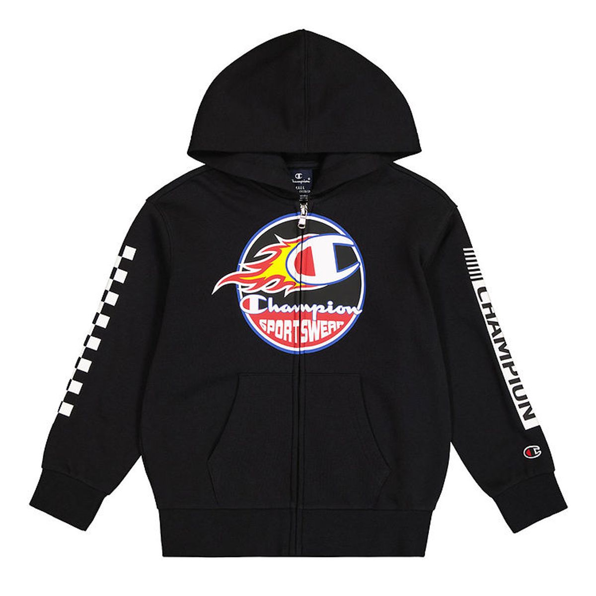 Champion Cardigan - Hooded - Black Beauty