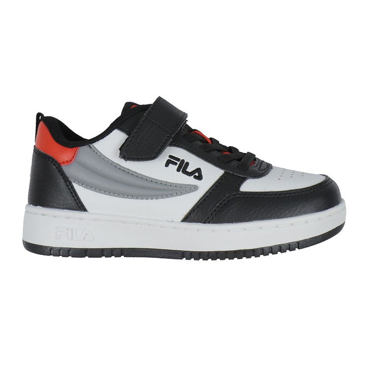 Fila Sko - Rega NF Velcro - Hvid/Sort/Rød