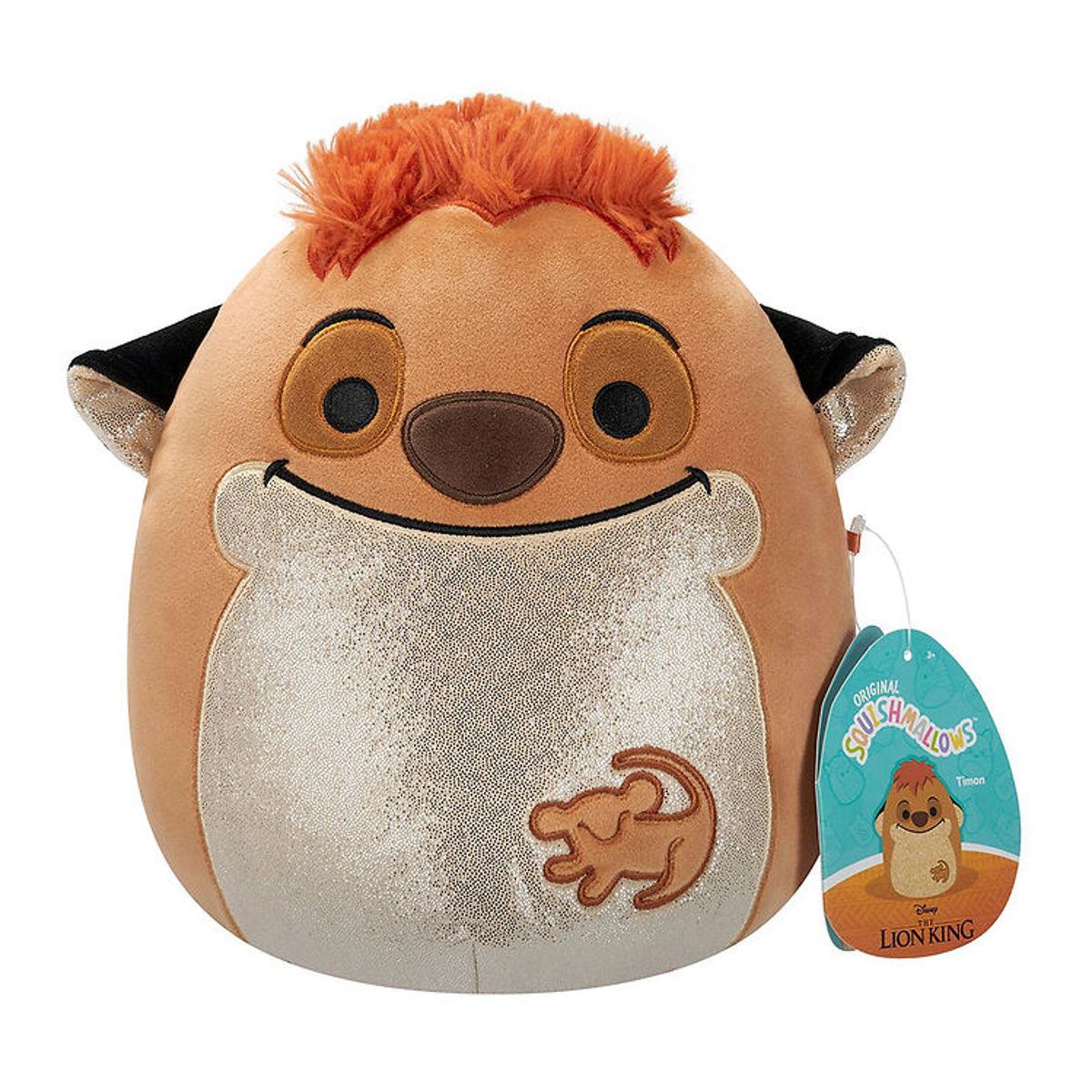 Squishmallows Bamse - 20cm - Løvernes Konge Timon