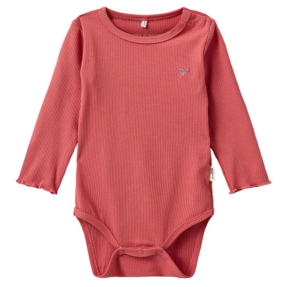 Sofie Schnoor Body l/æ - Rib - Coral Pink