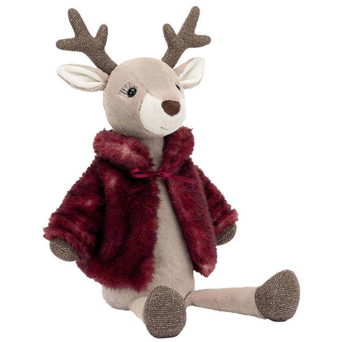 Jellycat Bamse - 11x46 cm - Vivien Reindeer