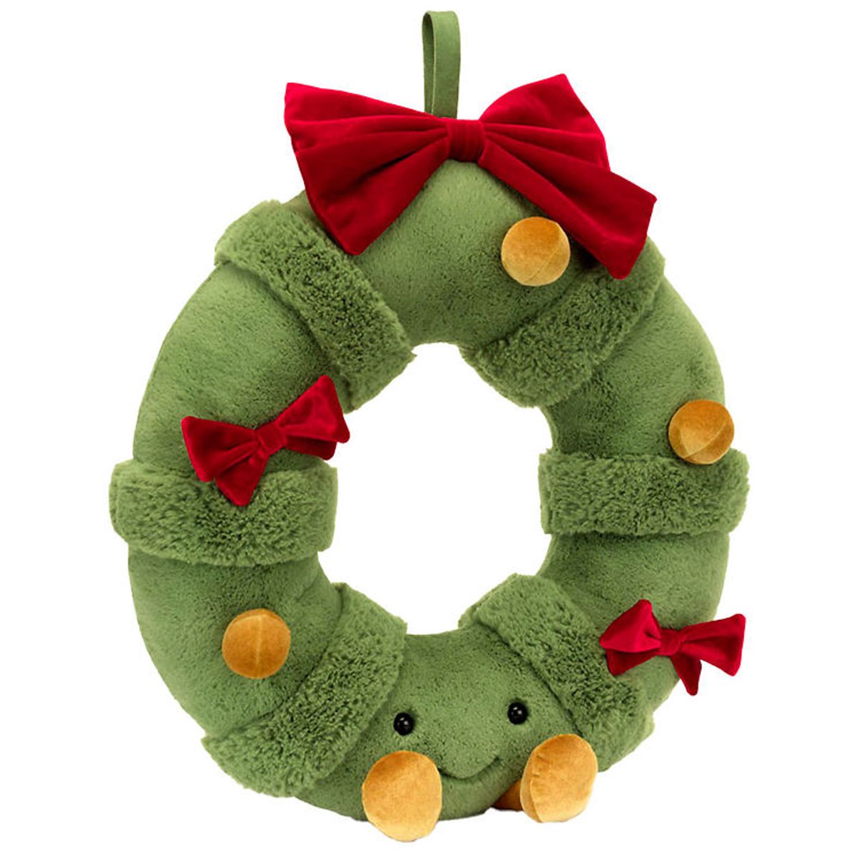 Jellycat Bamse - 37x44 cm - Decorated Christmas Wreath