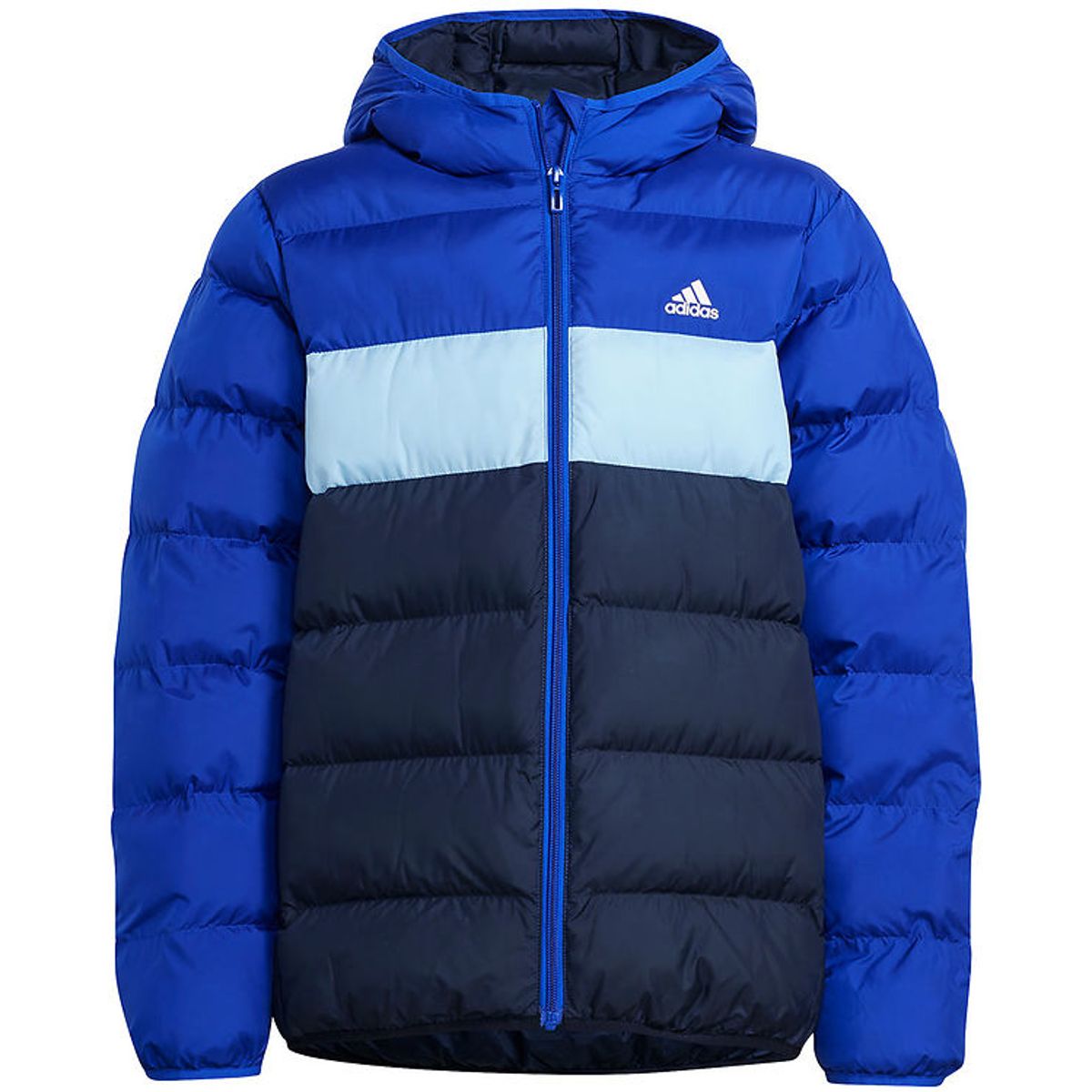 adidas Performance Dynejakke - J SD JKT - Blå/Sort