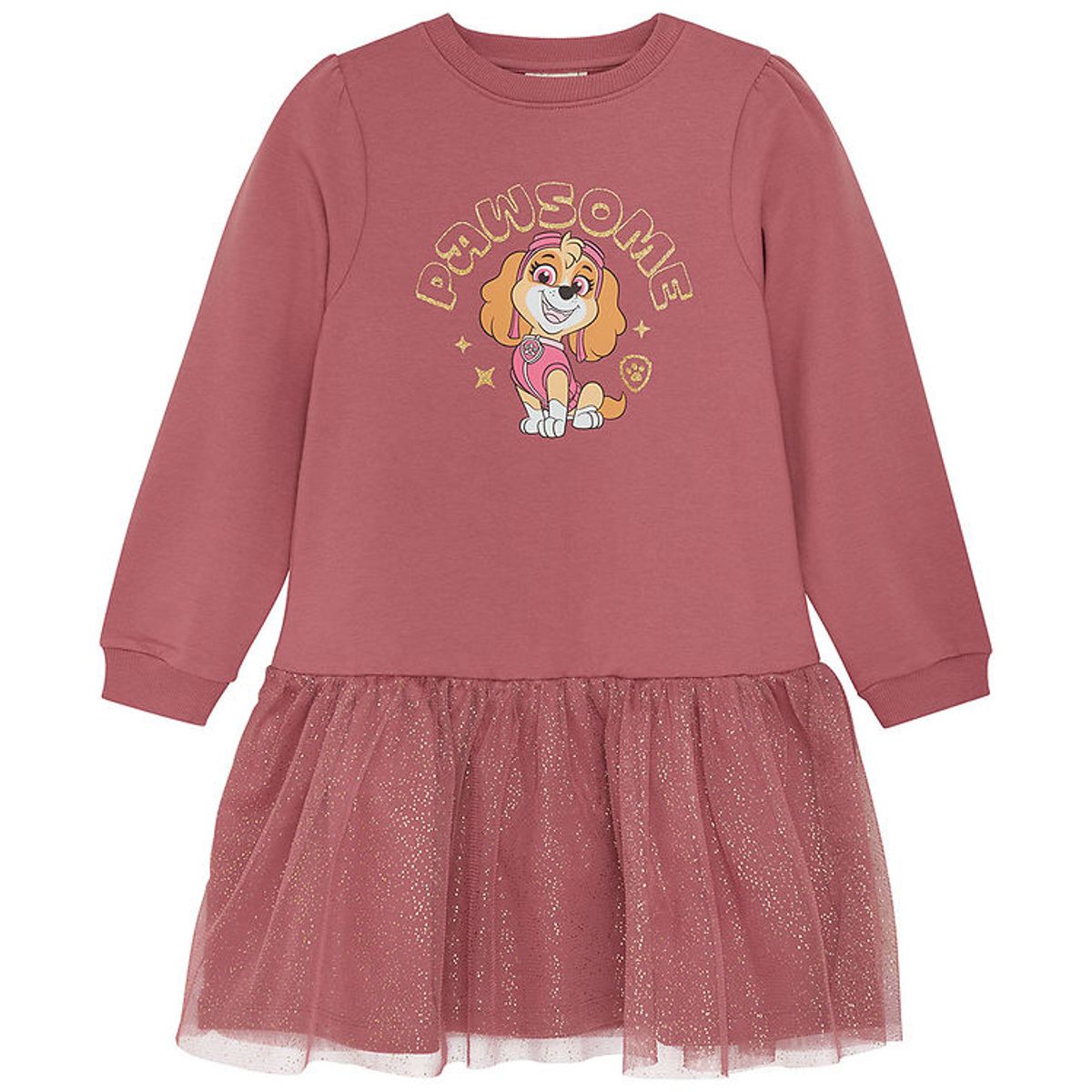 Minymo Sweatkjole - Deco Rose m. Paw Patrol