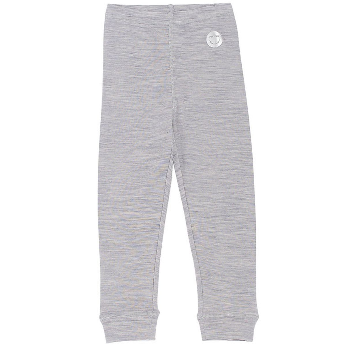 Viking Bukser - Uld/Bambus - Baselayer - Grey/Light Grey