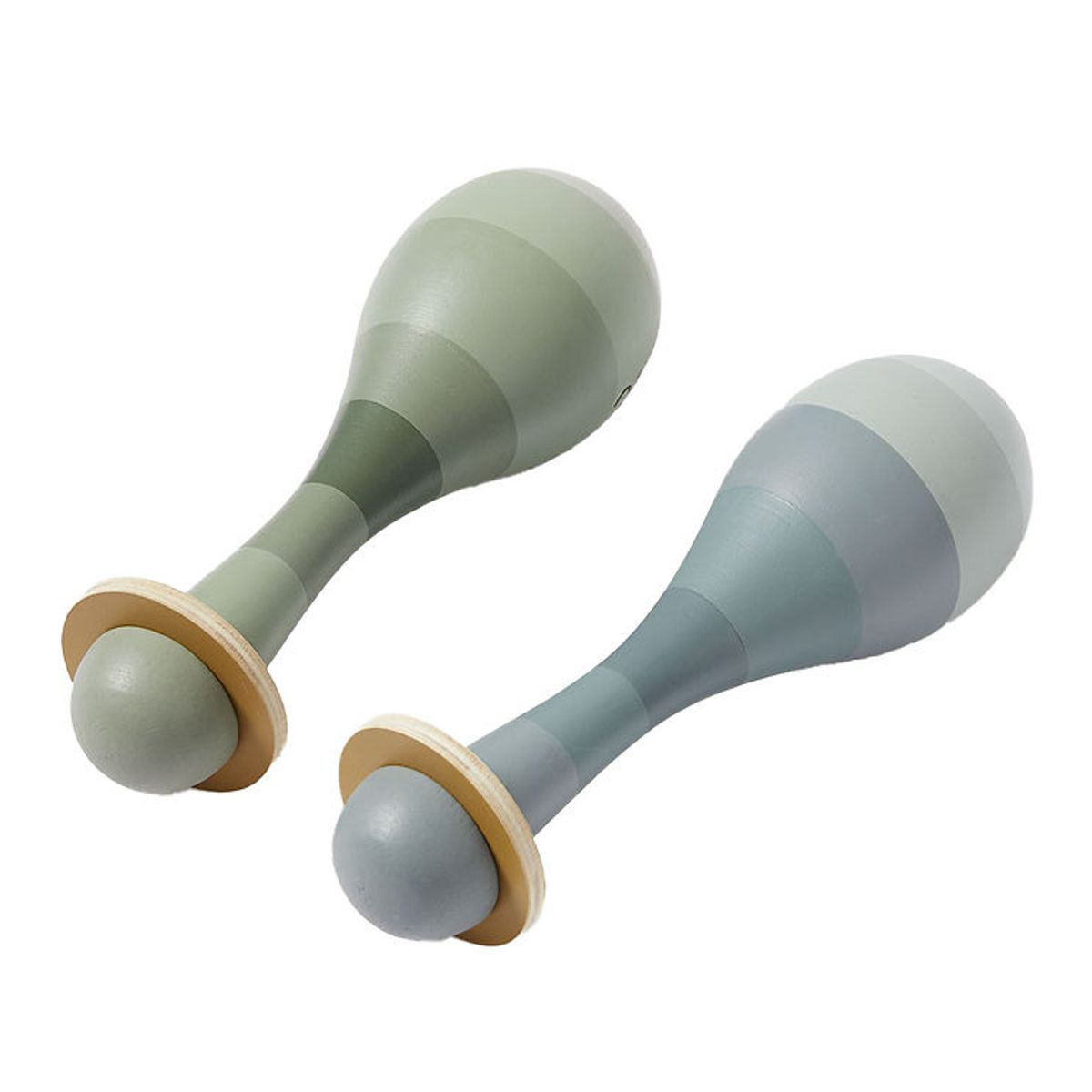 Flexa Play Instrumenter - Maracas - Multicolors/Naturalwood