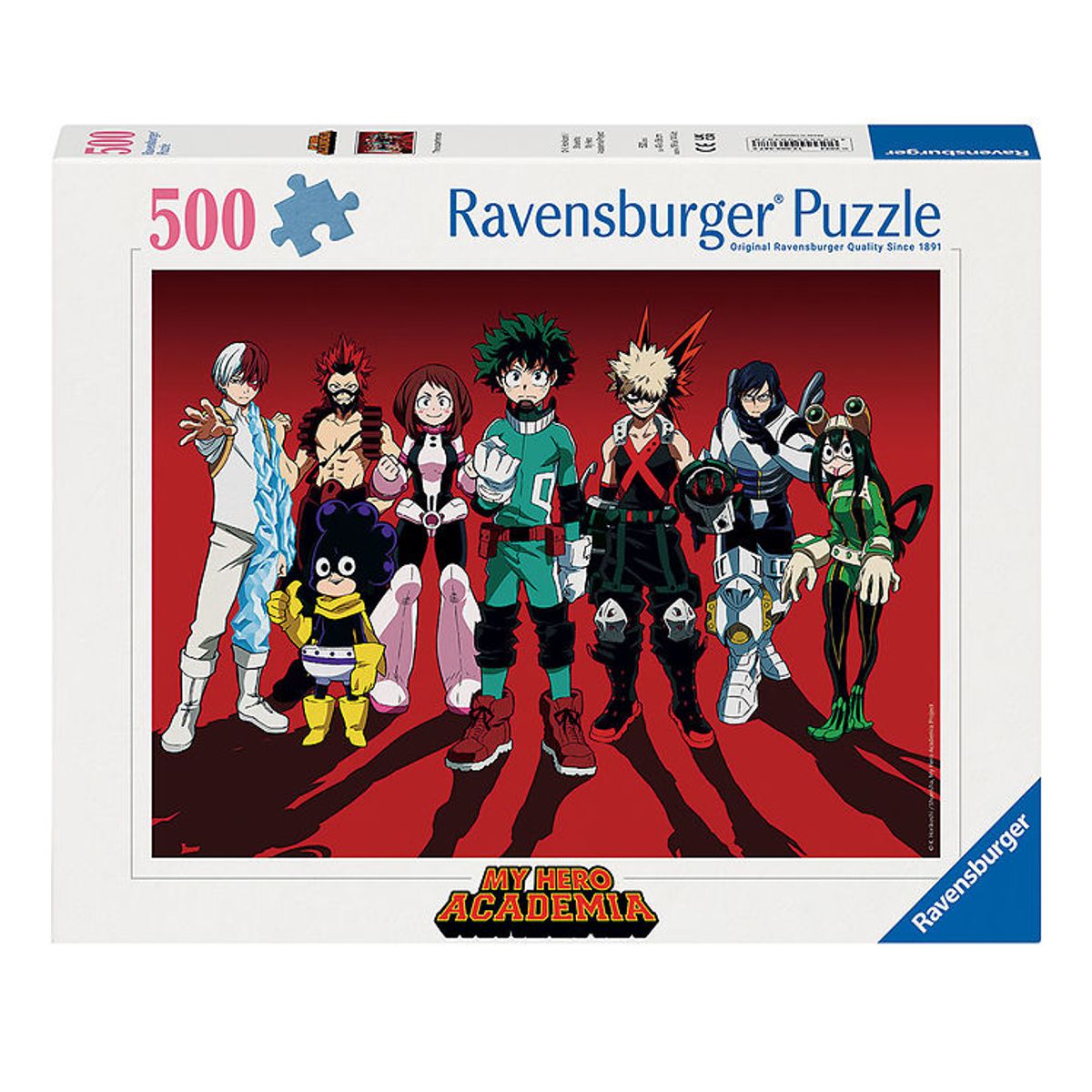 Ravensburger Puslespil - 500 Brikker - The Superheroes