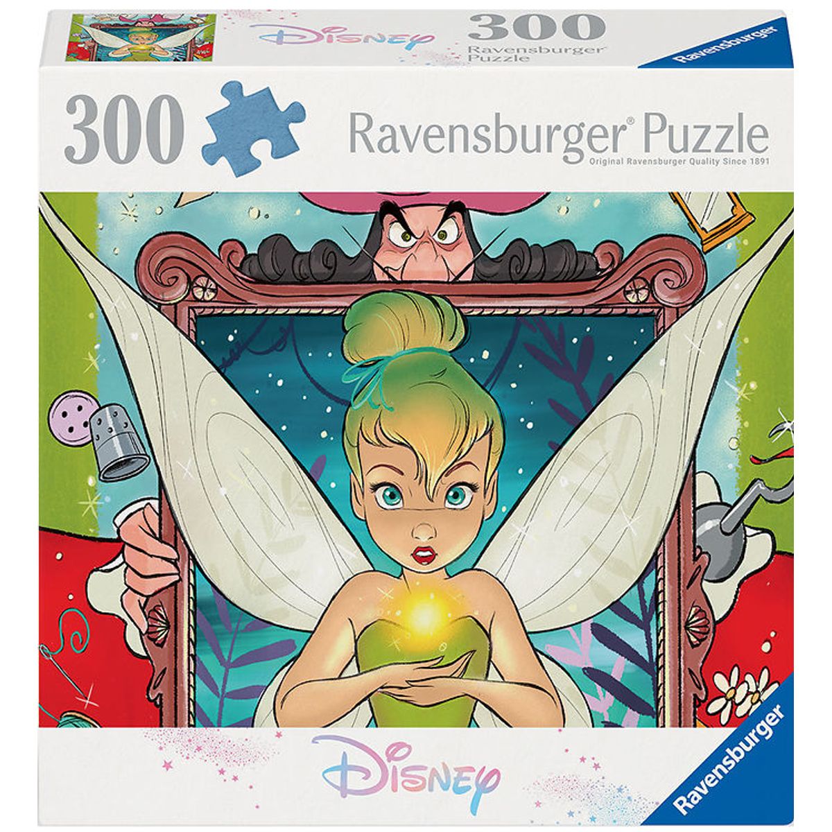 Ravensburger Puslespil - 300 Brikker - Tinkerbell