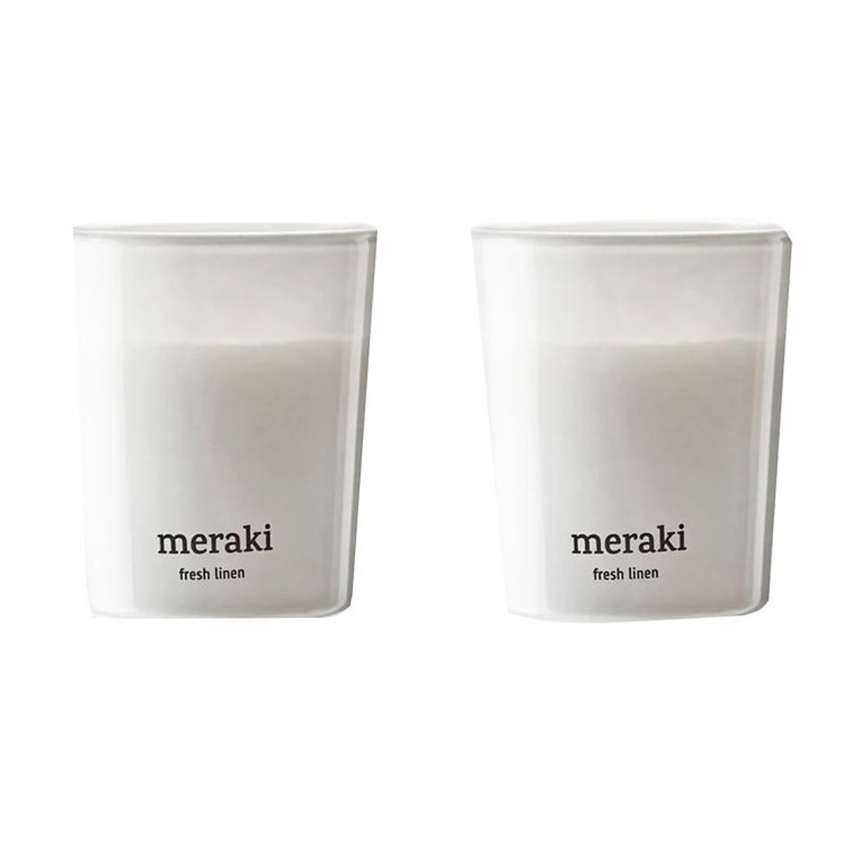 Meraki Duftlys - 2-pak - 2x60g - White Garden