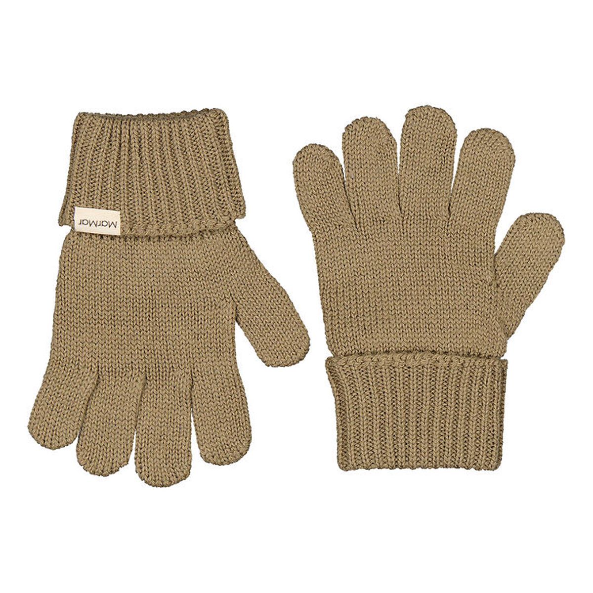 MarMar Handsker - Strik - Aske - Uld - Khaki