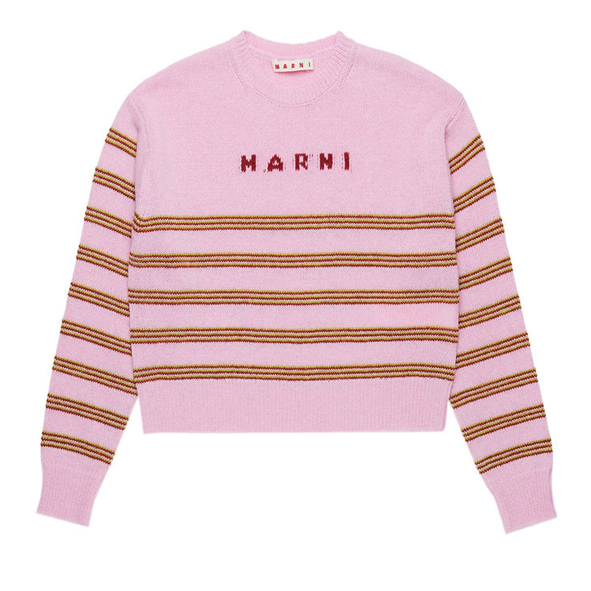 Marni Bluse - Cropped - Strik - Lilac Sachet