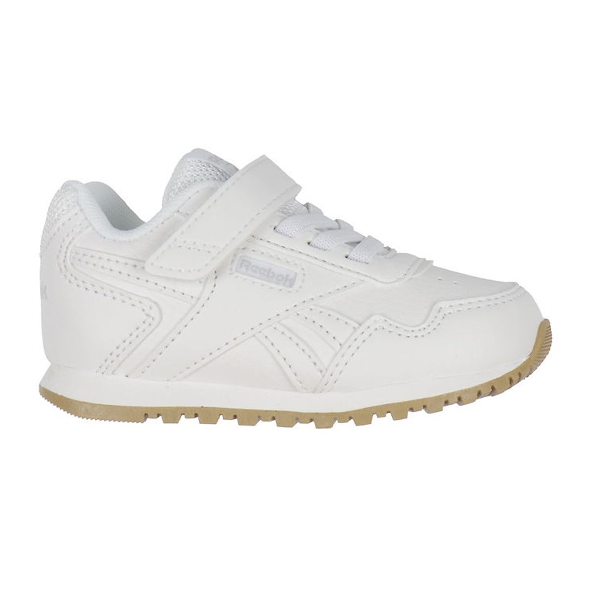 Reebok Sko - Glide Elastic Lace & Top Strap - Hvid/Gum