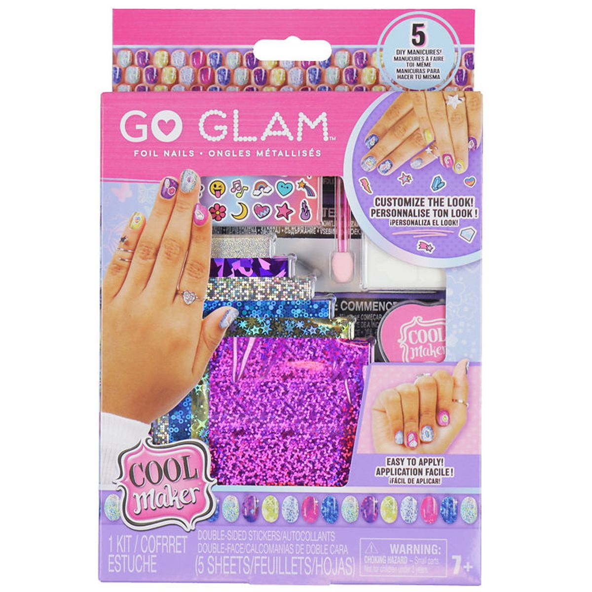 Cool Maker Go Glam Foil Nails 2.0