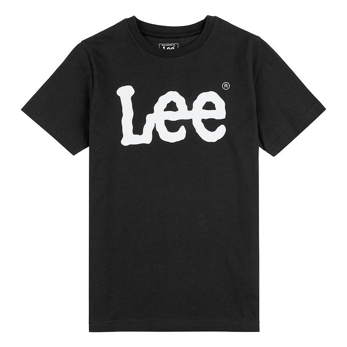 Lee T-shirt - Wobbly Graphic - Sort