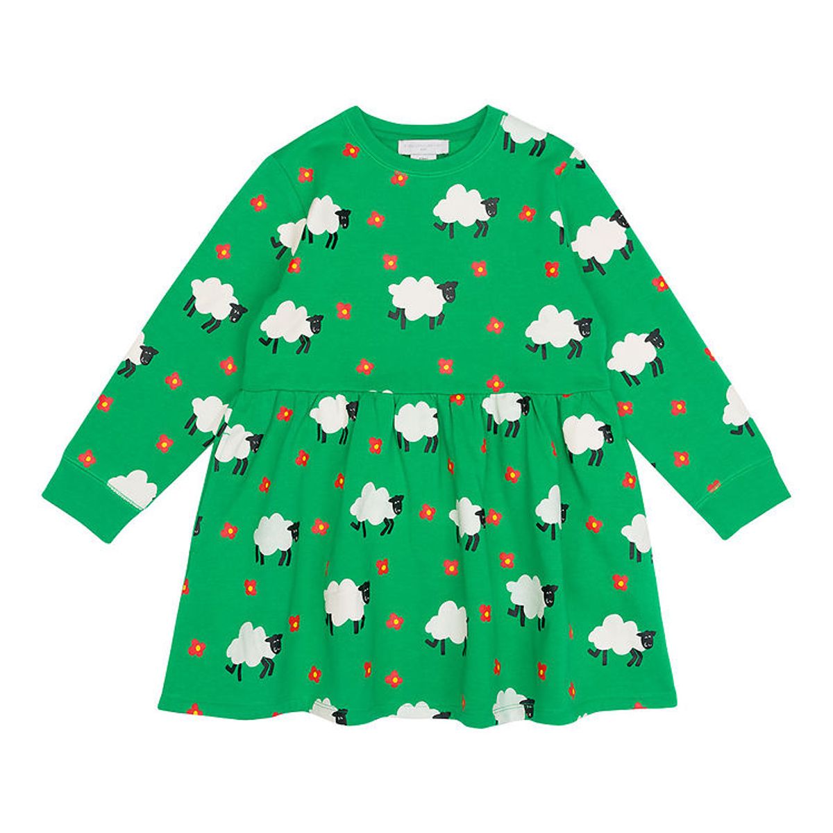 Stella McCartney Kids Sweatkole - Grøn m. Får