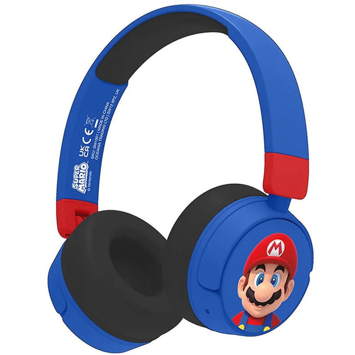 OTL Høretelefoner - Super Mario - On-Ear Kids - Wireless - Blå/R