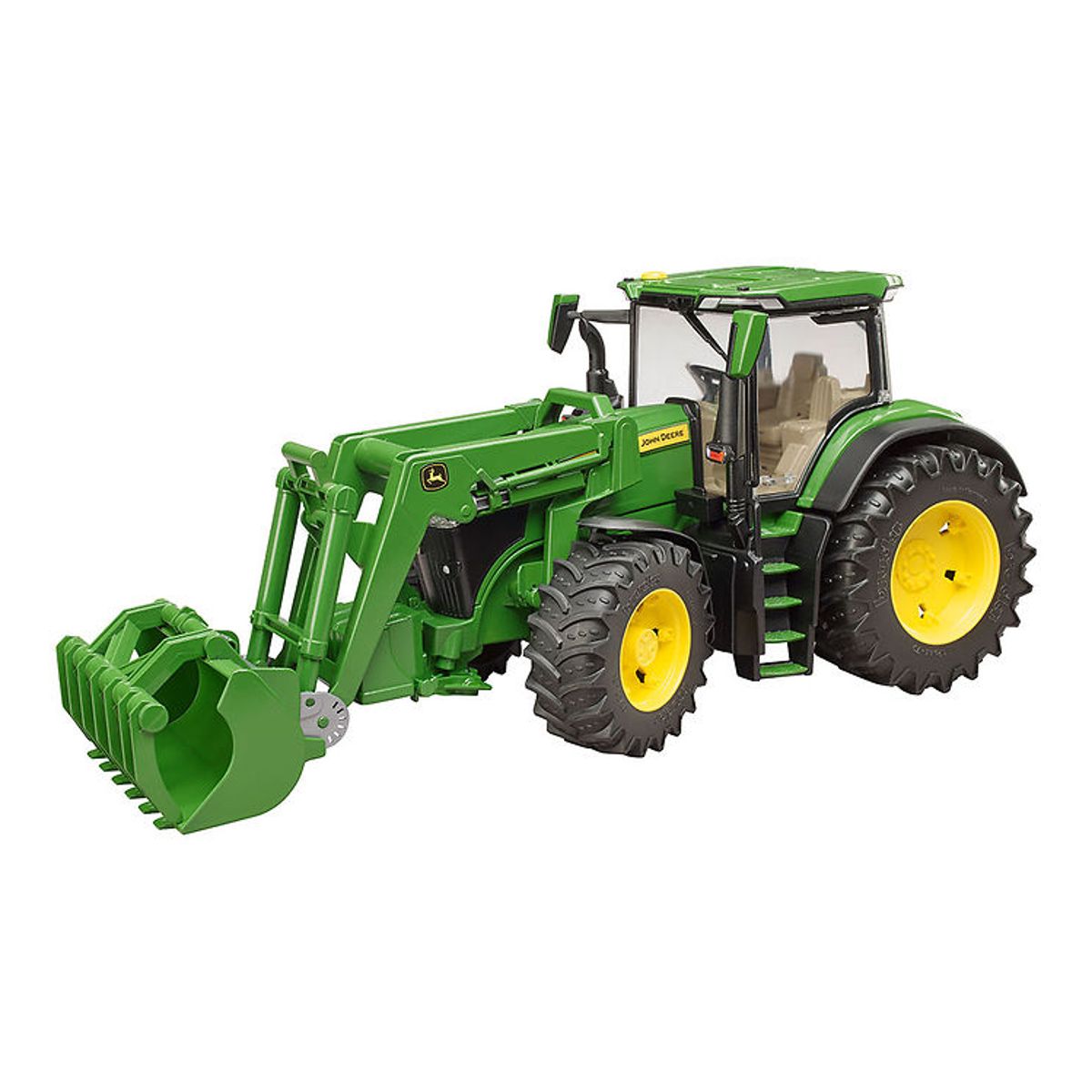 Bruder Traktor - John Deere 7R 350 m. Frontlæsser - 03151