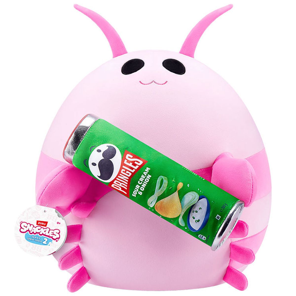 Snackles Bamse - 50 cm - Rejen Lily m. Pringles