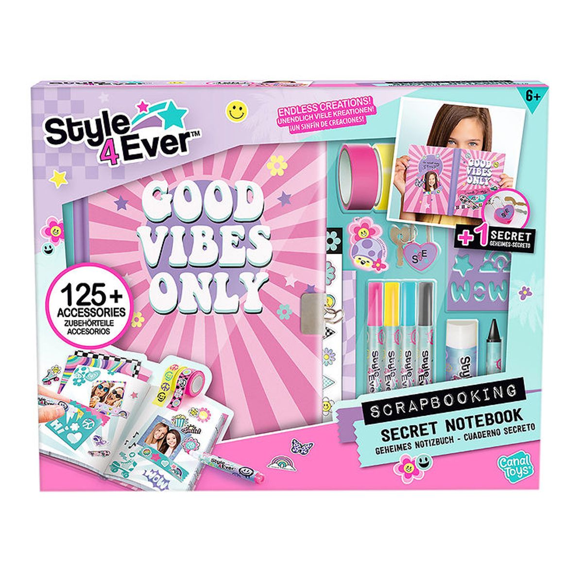 Style 4 Ever Scrapbooking - Hemmelig Dagbog