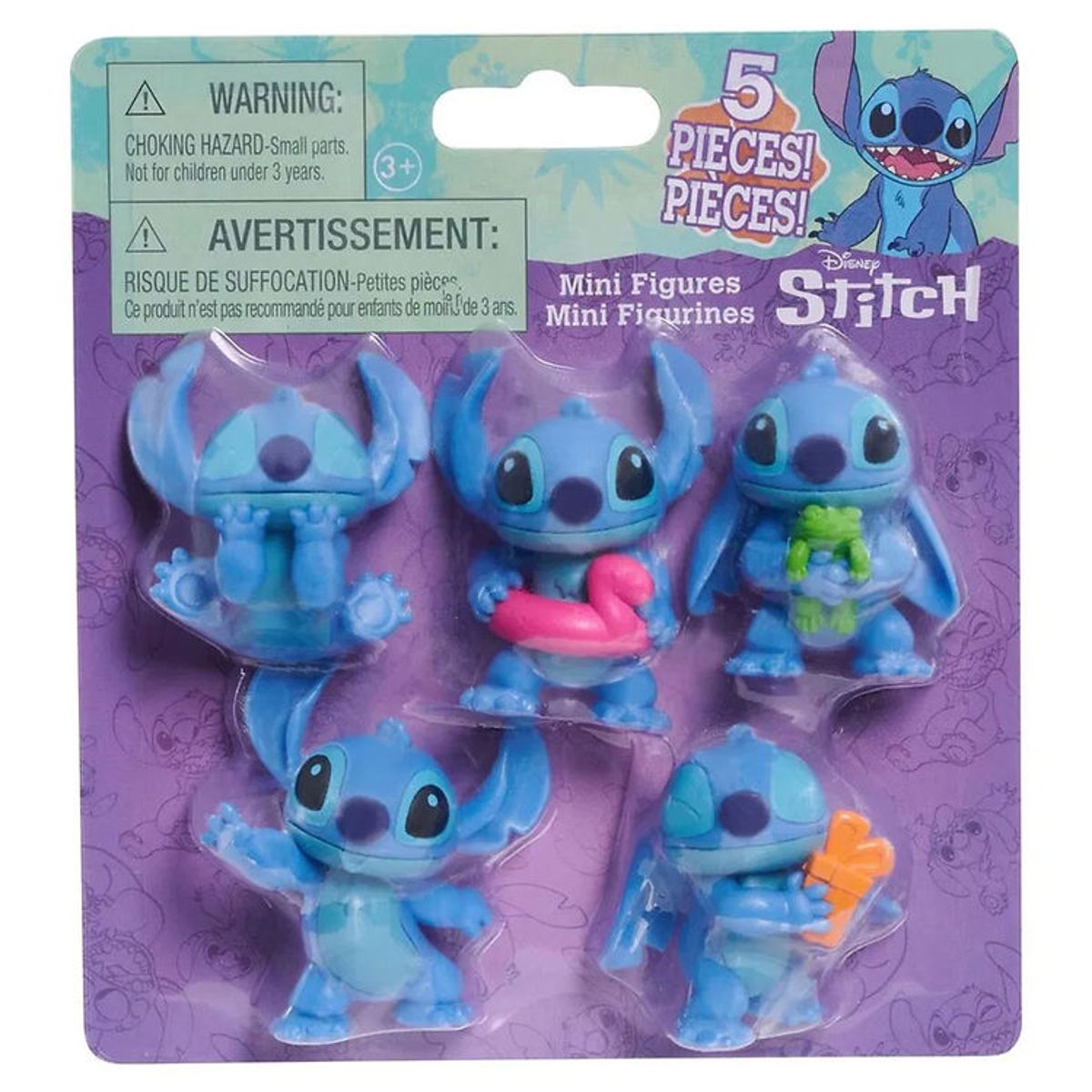 Disney Stitch Figurer - 5 Dele