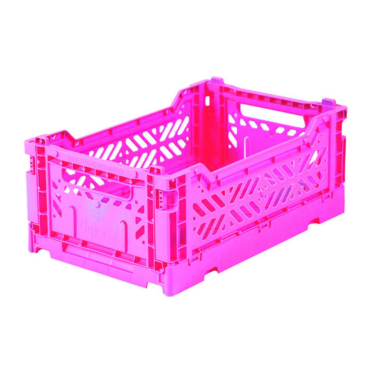 Aykasa Foldekasse - 27x17x11 cm - Mini - Neon Pink