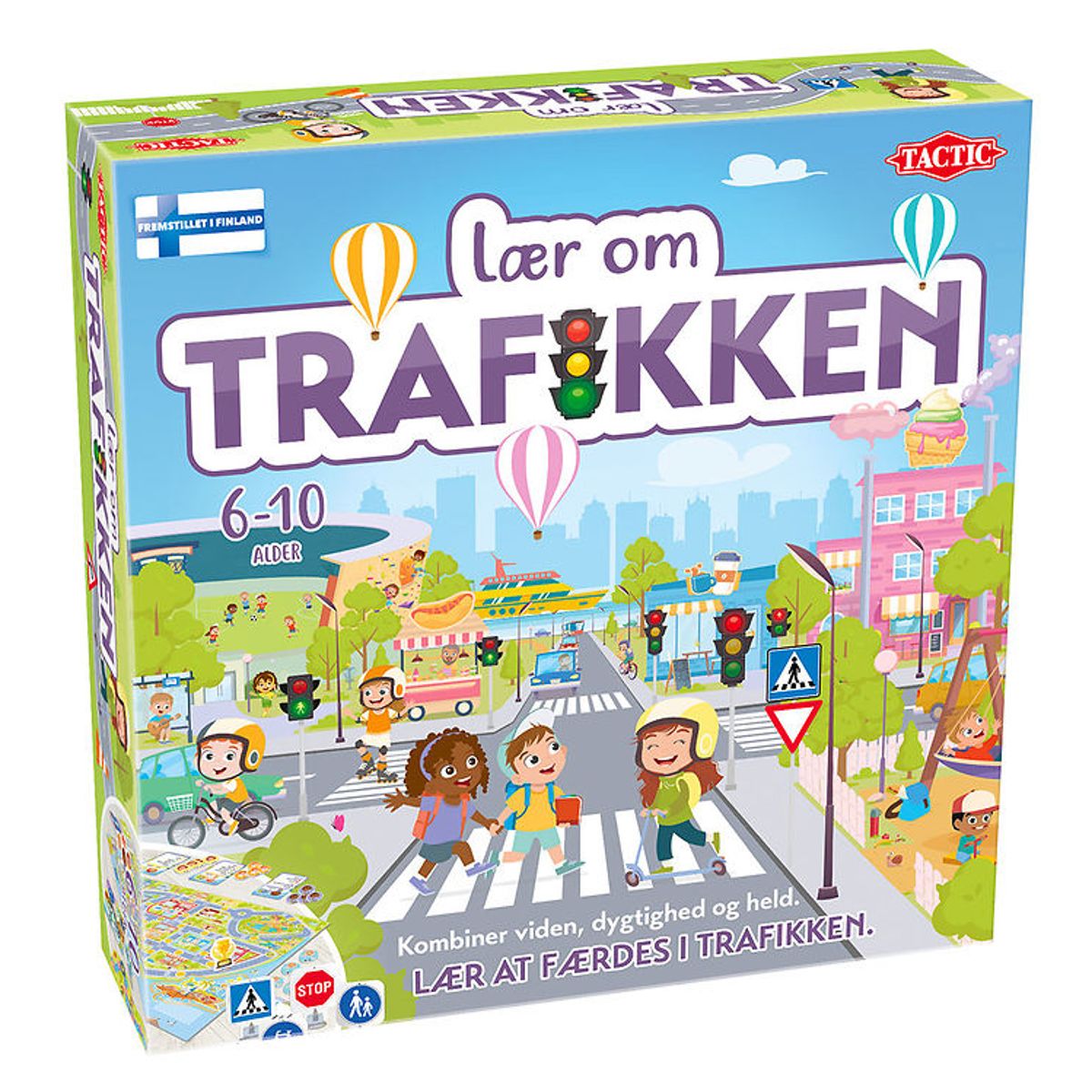 TACTIC Brætspil - Lær Om Trafikken