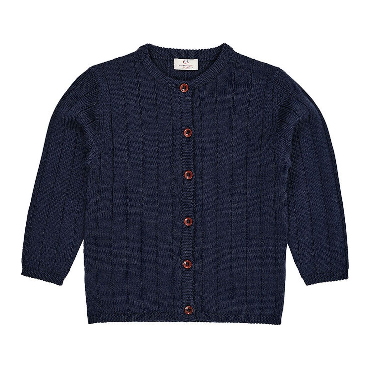 Copenhagen Colors Cardigan - Uld - Strik - Navy