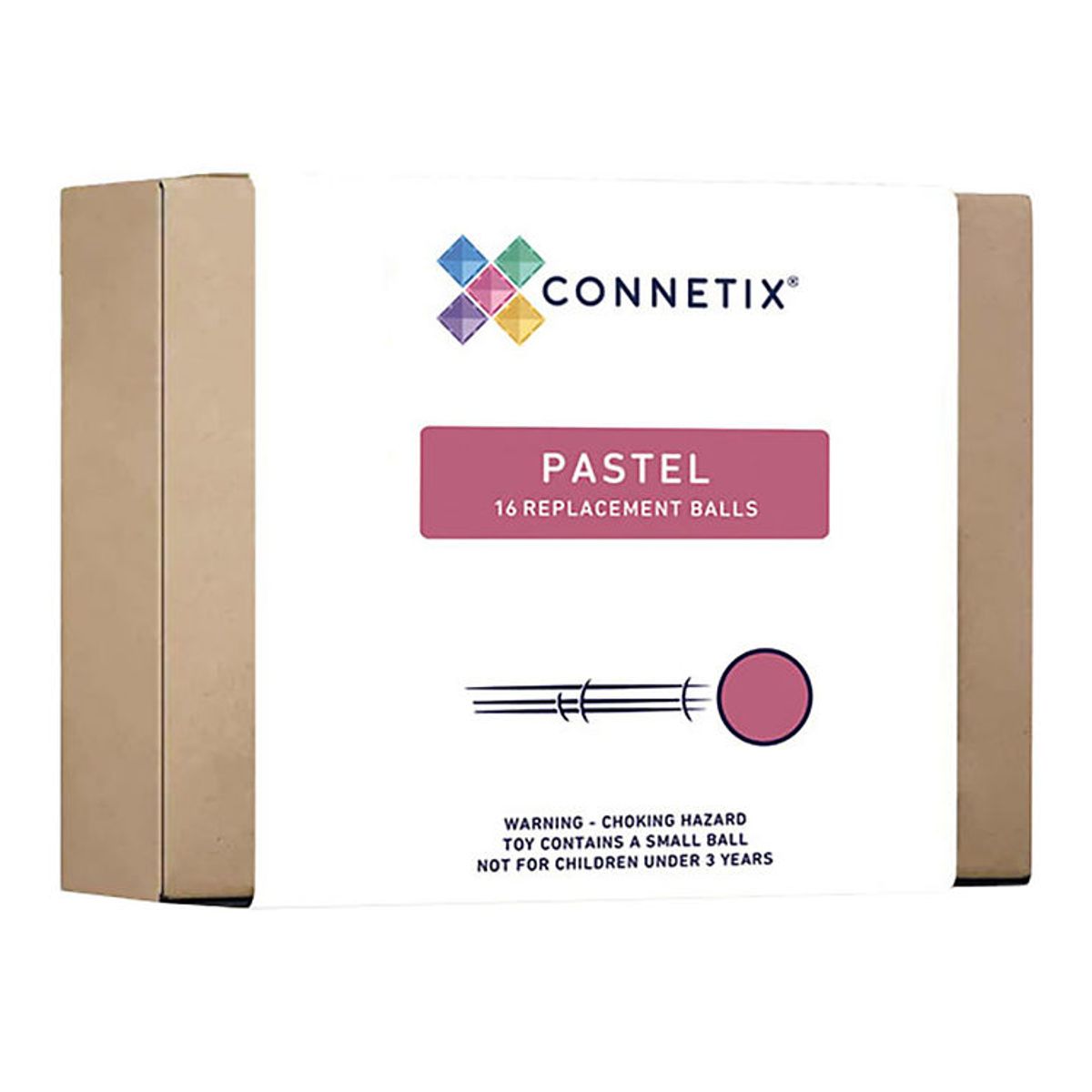 Connetix Kugler - 16 stk. - Pastel