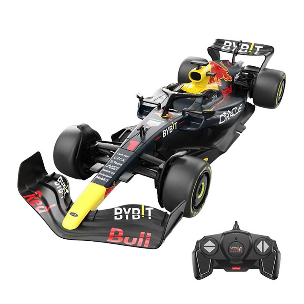 Rastar Fjernstyret Bil m. Lys - Oracle Red Bull Racing RB18 - 1: