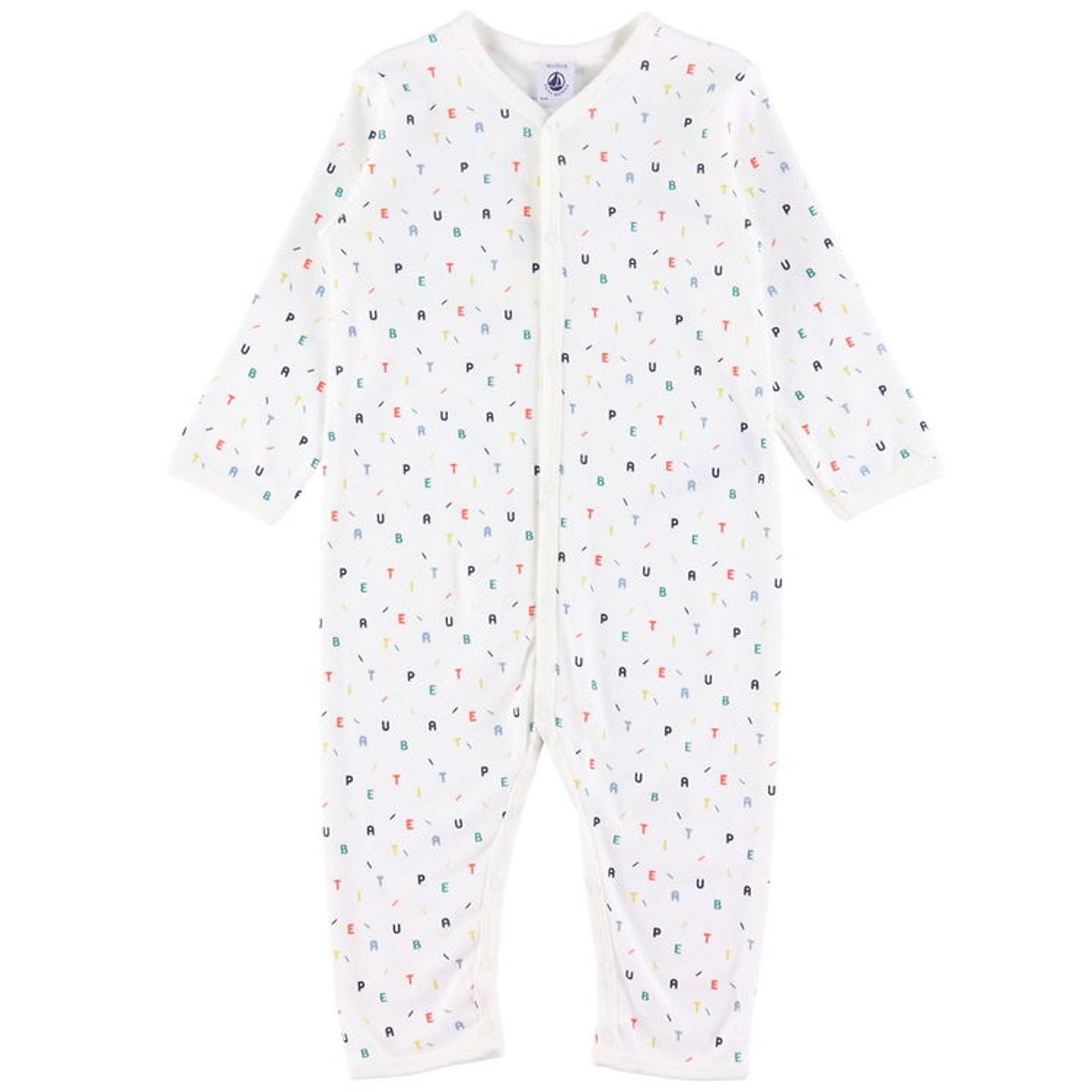 Petit Bateau Natdragt - Marshmellow/Multi Colour